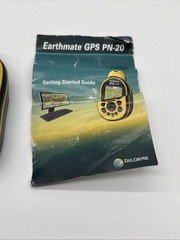 DeLorme Earthmate GPS PN-20 Yellow Handheld 2.2 in. LCD Screen Geocaching Hiking
