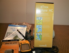 GARMIN ETREX VENTURE HC GPS UNIT, NEW IN BOX