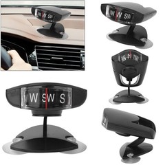 Foldable Car Compass Ball Outdoor Cycling Hiking Direction Pointing For Vehicle