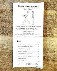 STEP2GOLD | Ta-Da Chair Series 2 | Trekking Hiking Pole | Blue | 32.2” | 12082