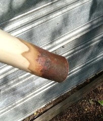 Handmade Rustic Crooked Walking Stick Feathered Staff