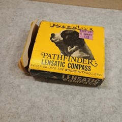 Precise Pathfinder Liquid Filled Lensatic Compass Model 23213 VTG W/Box Japan