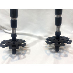 Yukon Poles 24-39” Hiking Walking Black Expandable Used