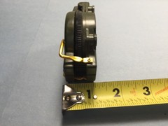 Military style plastic Compass (green)