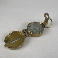 Vintage “Kiffe” Military Style Lensatic Compass Japan Liquid Filled Rare