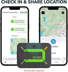 Rugged Outdoor Satellite Messenger with 200-Hour Battery & 24/7 SOS Monitoring