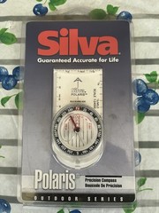 New Sealed Silva Polaris Outdoor Series Precision Compass, 1:24 USGS Scale