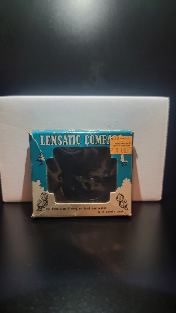 Vintage Lensatic Engineer Compass w/ Original Box 1960’s