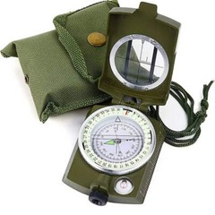 Compass Waterproof High Precision Compass Outdoor Gadget Sports Hiking Mountaine