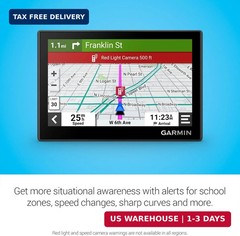Garmin Drive™ 53 GPS Navigator, High-Resolution Touchscreen, Simple On-Screen Me