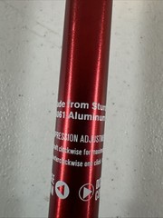 Hoover Dam 2-Piece Fitness Walking Poles Red