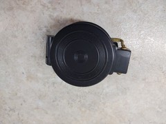 Vintage Engineer Lensatic Pocket Field Compass Black Original Box Instructions