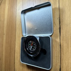 Boxed Decorative Metal Pocket Compass 2 inch in Metal Presentation Box