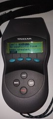 A VINTAGE MOTOROLA TRAXAR HANDHELD GPS UNIT MODEL TRX61000A3 WITH CASE, GREAT!