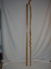 Walking stick / cane…very tall..new..hand painted..local pick up..Atlanta, Ga.