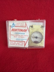 Vintage Silva Huntsman Compass, Liquid-Filled Jewel Bearing – Made in Sweden