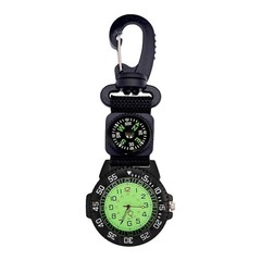 Wristwatch with for Men, Sports Watch with Carabiner, Waterproof, Glows in D…