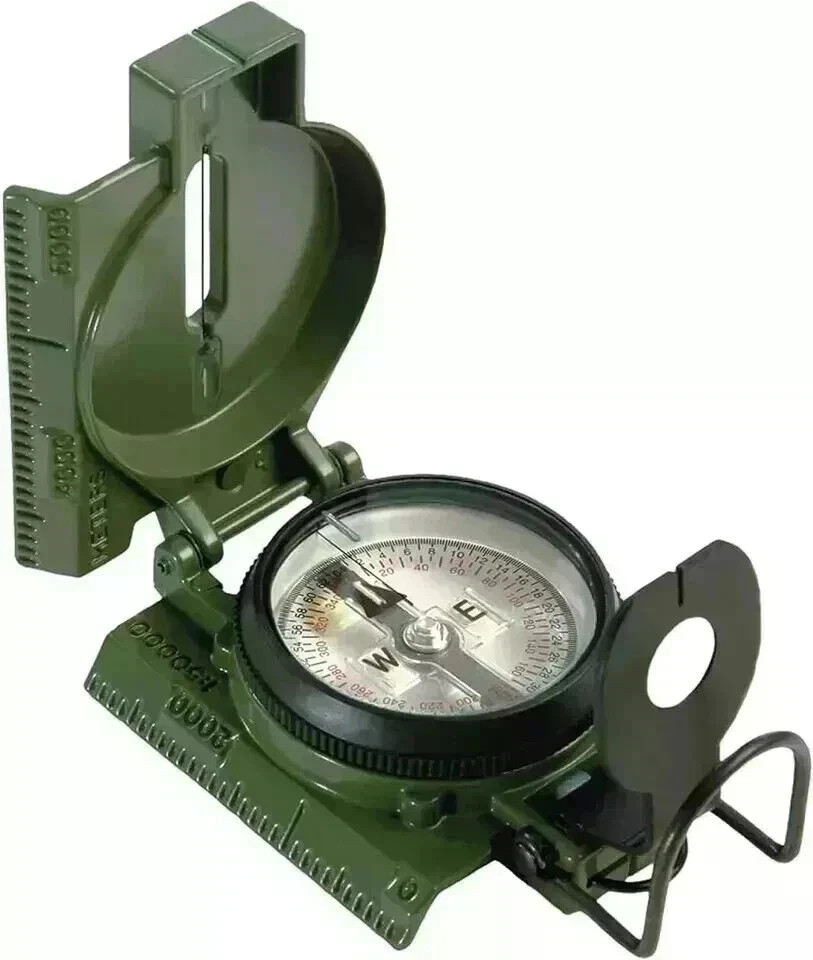 Cammenga US Military Lensatic Compass 3H Tritium Waterproof Survival Compass