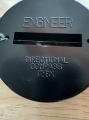 Vintage Engineer Lensatic Compass. Lot 219