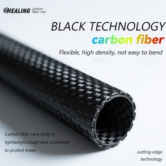 Foldable 5-Section Ultralight Carbon Fiber Trekking Poles Hiking Walking Stick