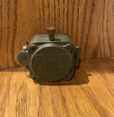 Jeep Launch 2005 Vintage Military Compass Stop Watch Green