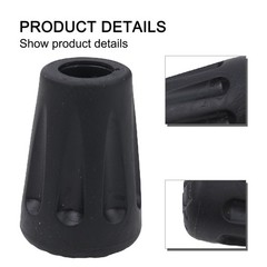 4Pcs Walking-Stick Rubber Ferrules for cane Crutch Tip Ends Trekking Pole Tip