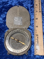 Compass Pre 1942 RARE MCM Leupold Volpel Reverse Dial Cruiser,Forester,Surveyor