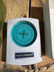 Vintage Sisteco Sight Master Compass Finland With Box