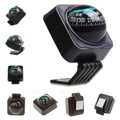 Car Compass Adjustable Navigation Dashboard Cycling Hiking Direction Ball New