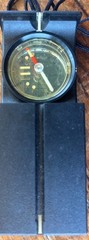 SWISS ARMY MILITARY COMPASS RECTA Type T Black + Original Box and Manual