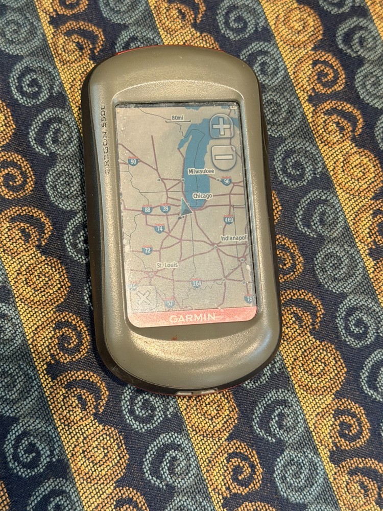 Garmin Oregon 550t Handheld GPS tested works!
