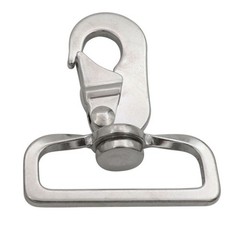 Swivel Eye Snap Hook for Pet Collar Leash Camping Tent Straps and Fishing Lines