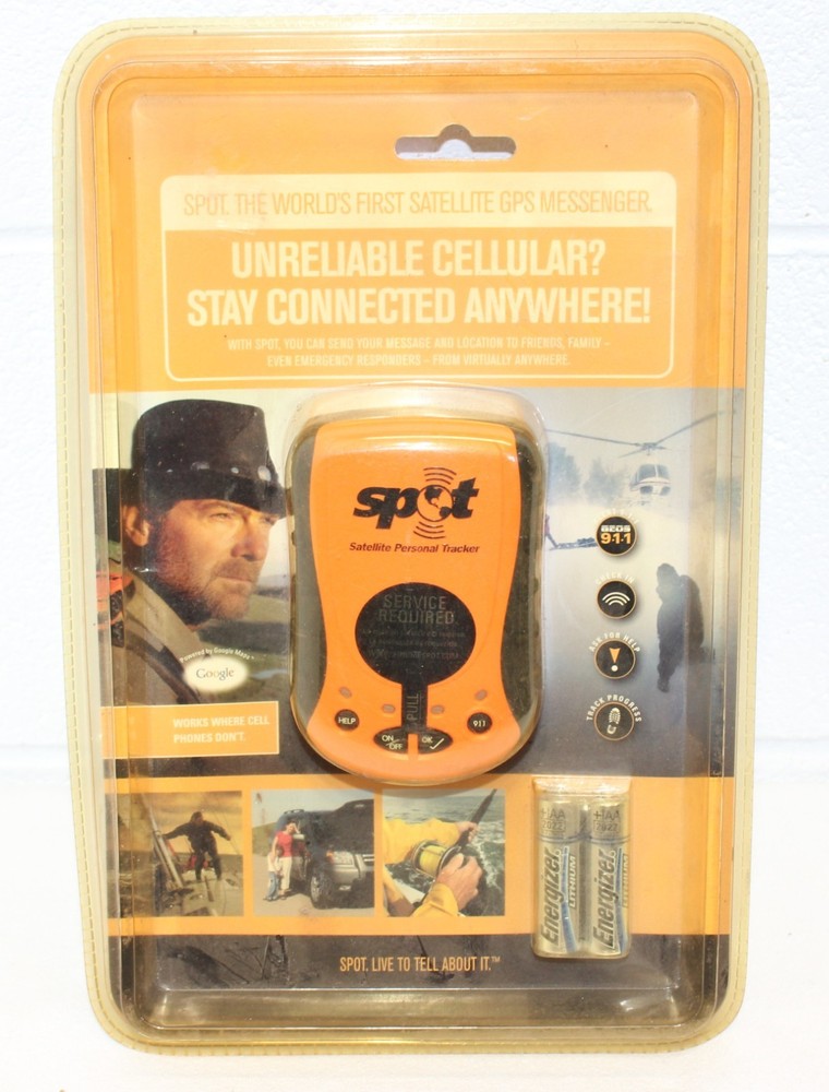 NIB SPOT 1 Handheld Personal GPS Satellite Outdoor Messenger/Tracker NEW!