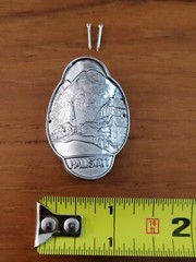 Hallstatt Austria HIKING WALKING STICK MEDALLION BADGE- New UNUSED RARE