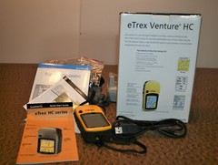 GARMIN ETREX VENTURE HC GPS UNIT, NEW IN BOX