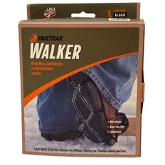 Yaktrax Walker Traction Device for Snow and Ice Black Size Large New in Box