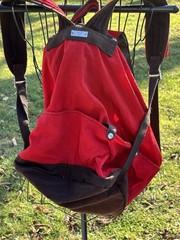 Vintage Hedgren Outdoor Gear Red Nylon Backpack Hiking Travel Pack
