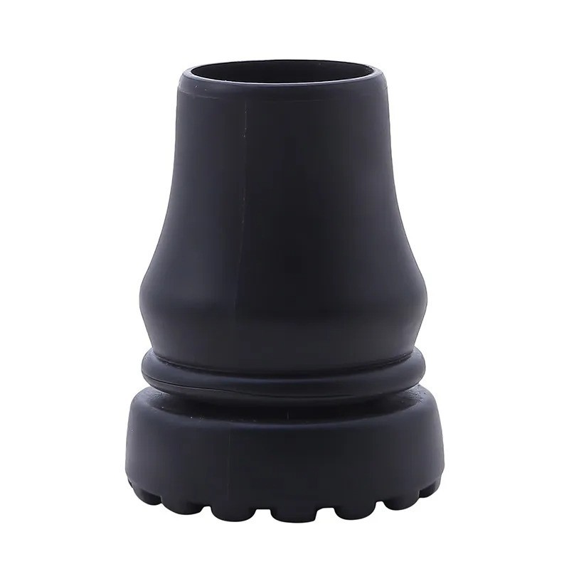 Rubber Walking Stick Cane Tip Anti-Slip Crutch Pad Hiking Trekking Protector