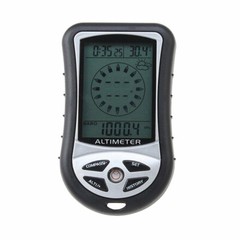 Portable Multifunction Altimeter Digital Compass Clock Barometer Thermometer n