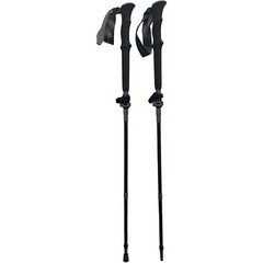 The Fit Life Folding Hiking Backpacking Camping Poles W/11 Pieces 4’-5” Length