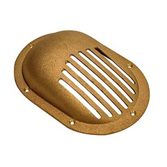 GROCO Bronze Clam Shell Style Hull Strainer f/Up to 1-1/2 Thru Hull