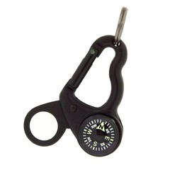 Sun Company MagniComp – Compass/Magnifier/Carabiner