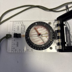 Silva Compass Type 15T The Ranger Mirror Sighting Vintage with Lanyard