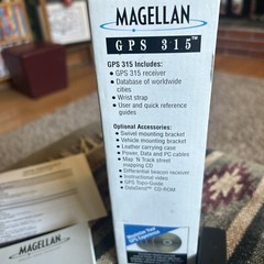 MAGELLAN 315 Portable GPS Navigator Boating Fishing Hunting Hiking With Box