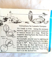 Lensatic Compass Outdoor Hiking/Camping/Fishing Gear