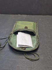 Compass Military Lensatic Sighting Camping w/ Carrying Bag Waterproof