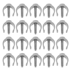 20 PCS Walking Cane Tips Replacement Attachments for Canes Accessories Seniors