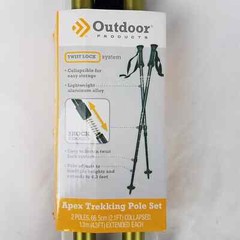 Apex Trekking Walking Pole Stick Set Outdoor Products NEW