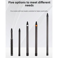 For insta360 X4 Selfie Rod with Locking Mechanism Carbon Fiber 7 or 9 Section