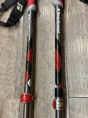 Set of Black Diamond Trail Flicklock Trekking Poles 85-125CM
